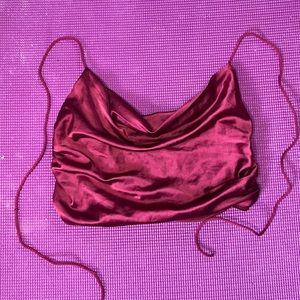 SHEIN Red crop top